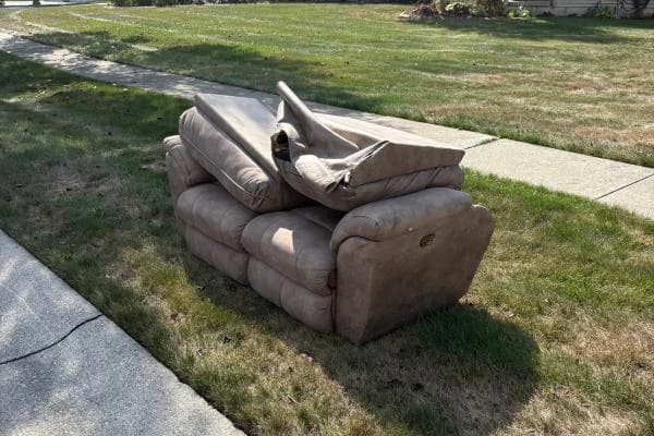 Curbside Pickup: Curbside Haul-Away before