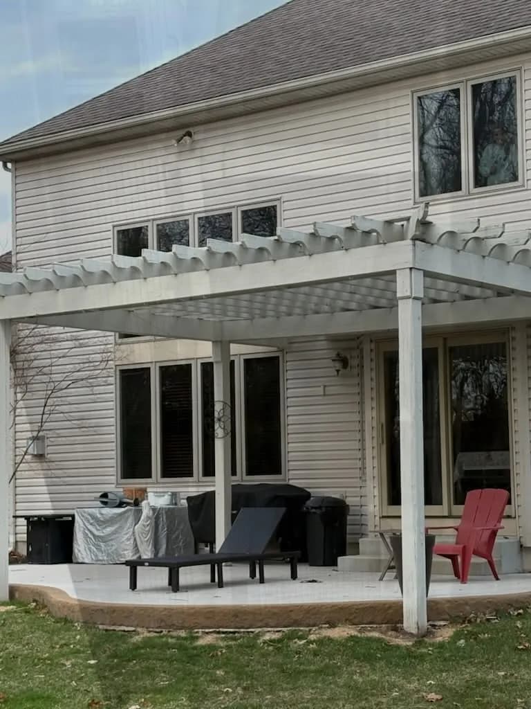 Small Demolition: Pergola Removal before