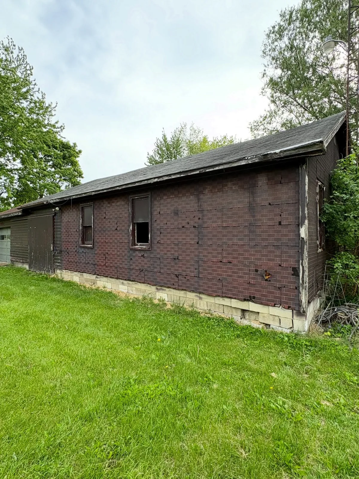 Old structure slated for demolition by Power House in the Toledo, OH area